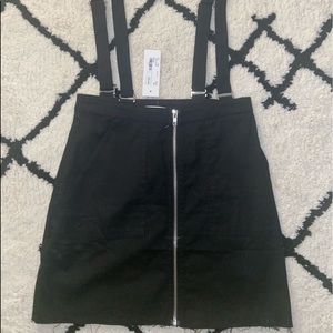 removable suspender mini skirt